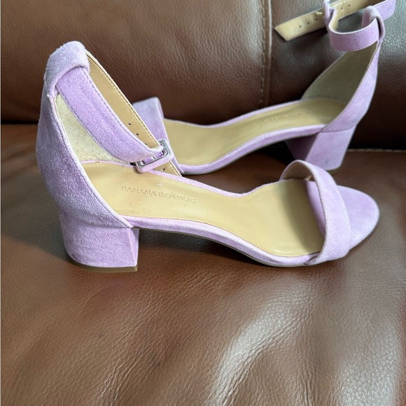 BANANA REPUBLIC BARE LOW BLOCK-HEEL SANDAL USED LIKE ANW SIZE 7.5 - Picture 9 of 16